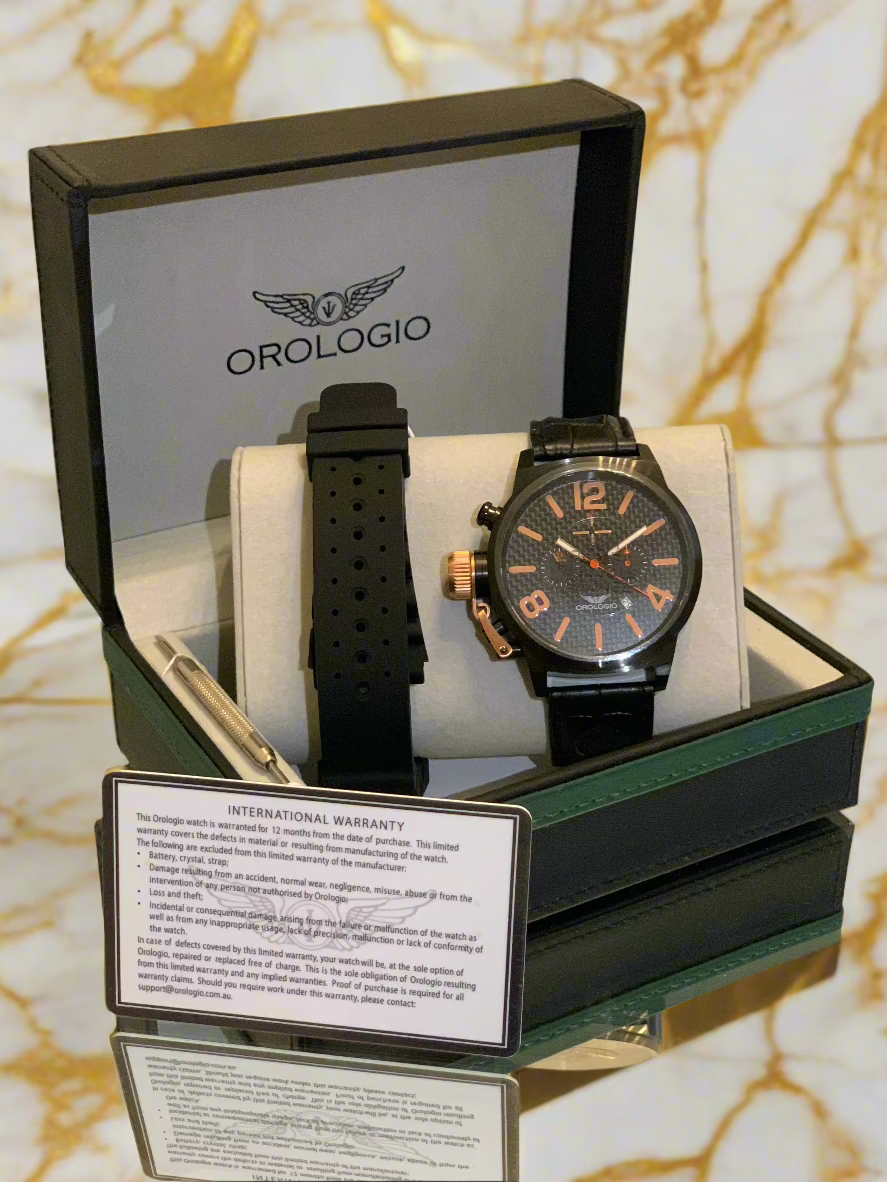 Orologio Monaco Racing Series Men's Chronograph Watch